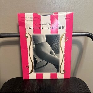 Victoria's Secret Luxuries Jet Black Hosiery